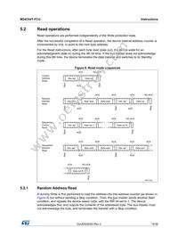 M24C64T-FCU6T/TF Datasheet Page 19