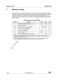 M24C64T-FCU6T/TF Datasheet Page 22