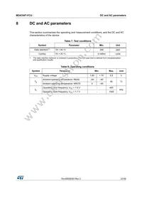 M24C64T-FCU6T/TF Datasheet Page 23