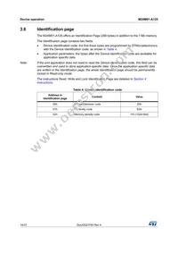 M24M01-DWDW3TP/K Datasheet Page 14