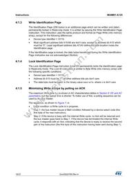 M24M01-DWDW3TP/K Datasheet Page 18