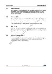 M24M01-RCS6TP/A Datasheet Page 12