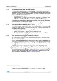 M24M01-RCS6TP/A Datasheet Page 17