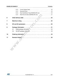 M24M02-DRCS6TP/K Datasheet Page 3