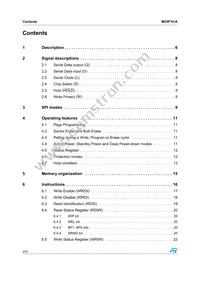 M25P10-AVMN6T Datasheet Page 2