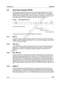 M25P10-AVMN6T Datasheet Page 20