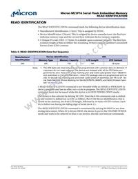 M25P16-VMF3PB Datasheet Page 20