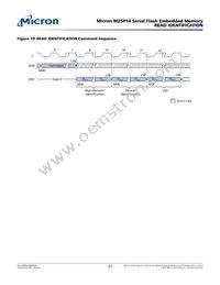 M25P16-VMF3PB Datasheet Page 21
