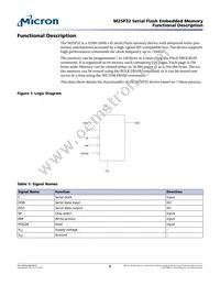 M25P32-VMW3GB Datasheet Page 6