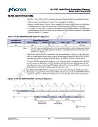 M25P32-VMW3GB Datasheet Page 20