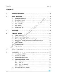 M25P40-VMP6 Datasheet Page 2
