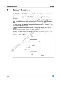 M25P40-VMP6 Datasheet Page 6