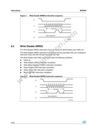 M25P80-VMW6 Datasheet Page 20