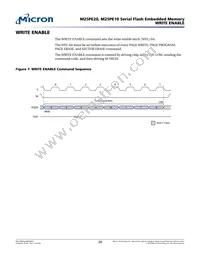 M25PE20-V6D11 Datasheet Page 20