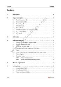 M25PE40-VMC6G Datasheet Page 2