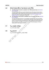 M25PE40-VMC6G Datasheet Page 9