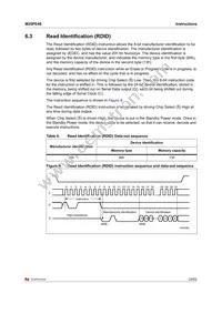 M25PE40-VMC6G Datasheet Page 23