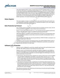 M25PX16SOVZM6TP TR Datasheet Page 12