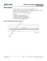 M25PX16SOVZM6TP TR Datasheet Page 20