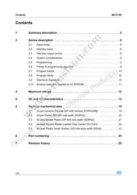 M27C160-50F1 Datasheet Page 2