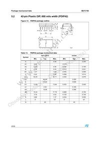 M27C160-50F1 Datasheet Page 20