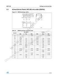 M27C160-50F1 Datasheet Page 21