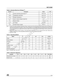 M27C256B-90B6 Datasheet Page 3