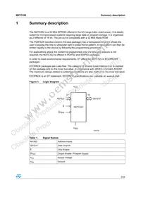 M27C322-100F1 Datasheet Page 5
