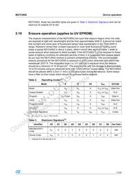 M27C4002-70C6 Datasheet Page 11