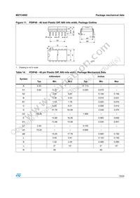 M27C4002-70C6 Datasheet Page 19