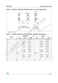 M27C4002-70C6 Datasheet Page 21