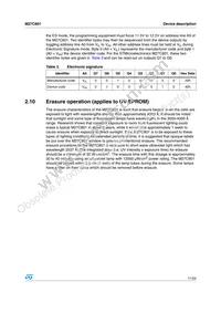 M27C801-90F1 Datasheet Page 11