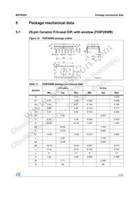 M27W256B-80F6 Datasheet Page 17