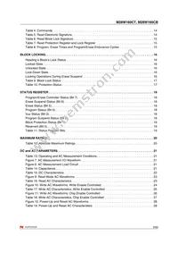 M28W160CT70N6E Datasheet Page 3