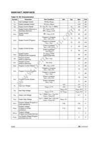 M28W160CT70N6E Datasheet Page 22