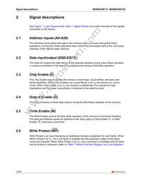 M28W320FCT70ZB6E Datasheet Page 12