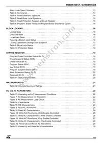 M28W640ECB90N6 Datasheet Page 3