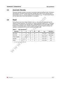 M28W640FCT70ZB6E Datasheet Page 15