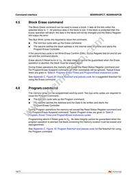 M28W640FCT70ZB6E Datasheet Page 18