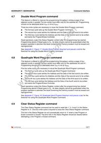 M28W640FCT70ZB6E Datasheet Page 19