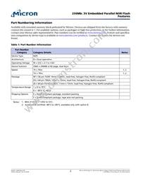 M29DW256G70NF3E Datasheet Page 2