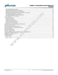 M29DW256G70NF3E Datasheet Page 4