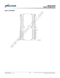 M29F400FT5AM6T2 TR Datasheet Page 21
