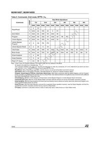 M29W160EB70ZA6 Datasheet Page 16