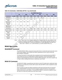 M29W160ET70N3E Datasheet Page 19