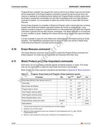 M29W400DB70ZE6F TR Datasheet Page 22