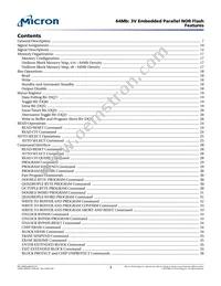 M29W640GB70ZF3F TR Datasheet Page 3