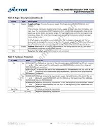 M29W640GB70ZF3F TR Datasheet Page 16