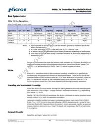 M29W640GB70ZF3F TR Datasheet Page 18