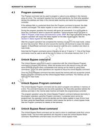 M29W800FB70N3F TR Datasheet Page 21